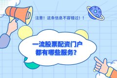 國(guó)内的一流股票配资门户都有(yǒu)哪些服務(wù)？