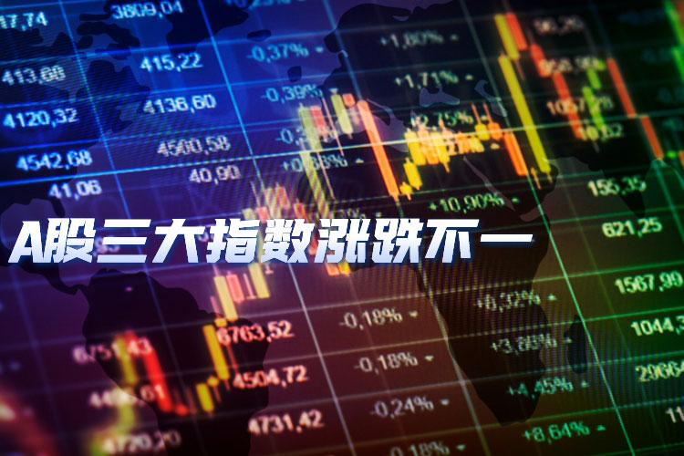 A股三大指数涨跌不一